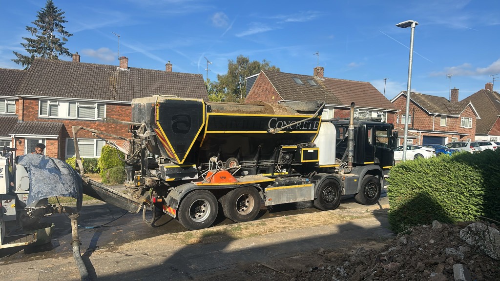 8-Wheel Volumetric Concrete Delivery Fleet Kilburn